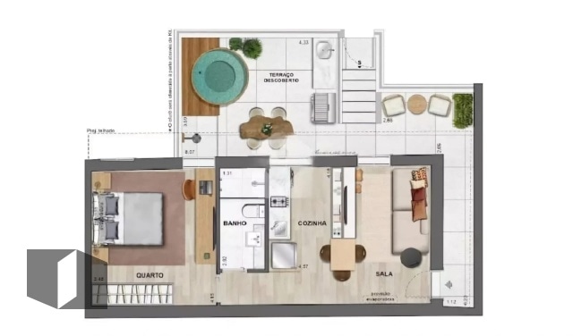 Apartamento no Jardim Botânico - Foto 1